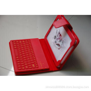 Bluetooth Keyboard With Leather Case for Samsung P1000